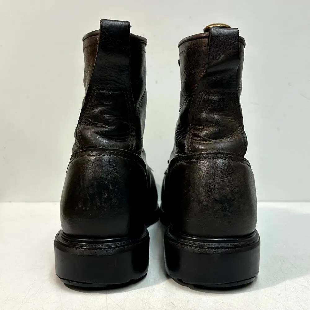 GUC Red Wing 4451 Supersole Steel Toe Safety Boots Conductor Made in USA 12 D